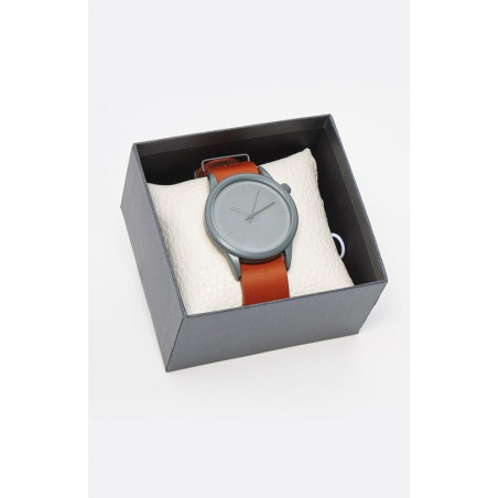 Orange elegant watch